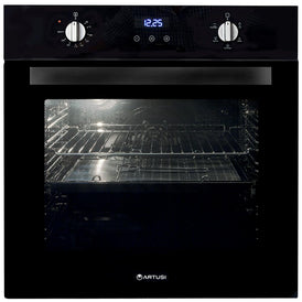 Artusi 60cm Built-in Electric Oven - Black