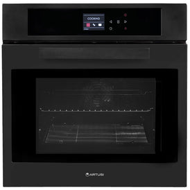Artusi 60cm Built-in Electric Oven - Matt Black