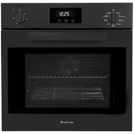 Artusi 60cm Built-in Electric Oven - Matt Black