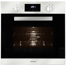 Artusi AO651X 60cm Built-in Electric Oven in Stainless Steel