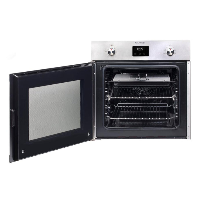 Artusi 60cm Built-in Side-Opening Electric Oven - Stainless Steel - Image 2