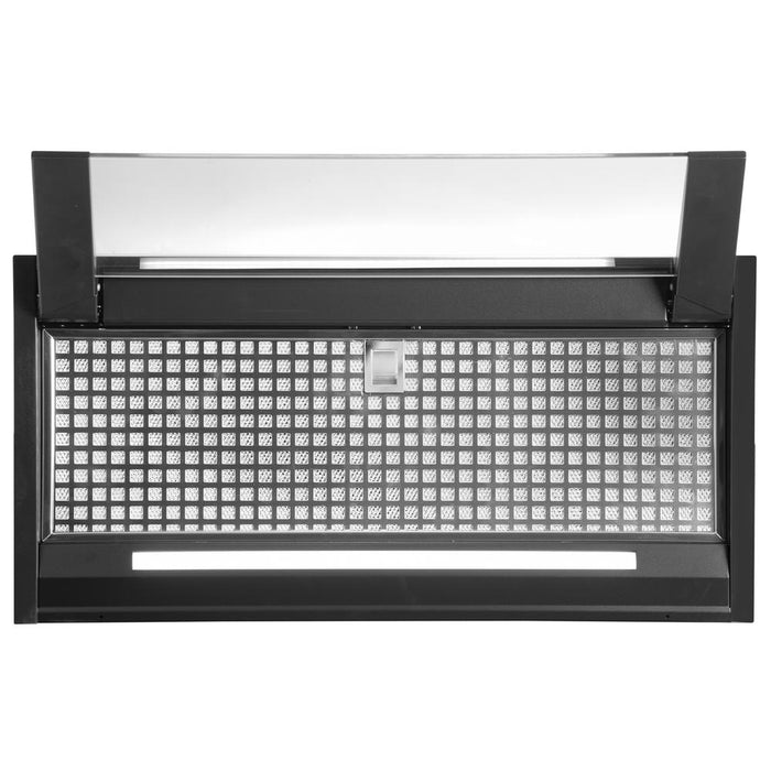 Artusi 60cm Concealed Range Hood - Matt Black