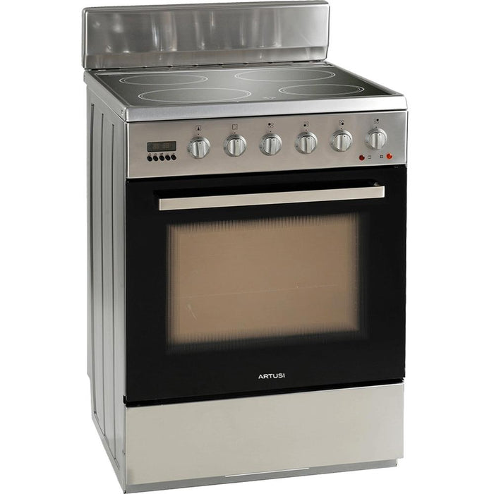 Artusi 60cm Freestanding Range Cooker - Stainless Steel