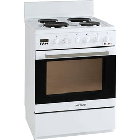 Artusi 60cm Freestanding Range Cooker - White