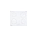 Artusi CAID6000W 60cm Induction Cooktop in White - top view