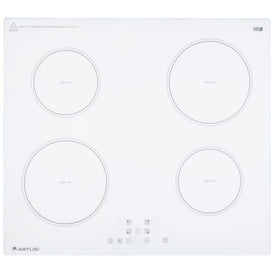 Artusi CAID6000W 60cm Induction Cooktop in White - hero