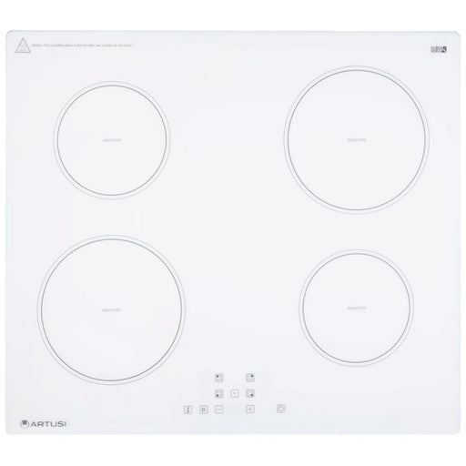 Artusi CAID6000W 60cm Induction Cooktop in White - hero