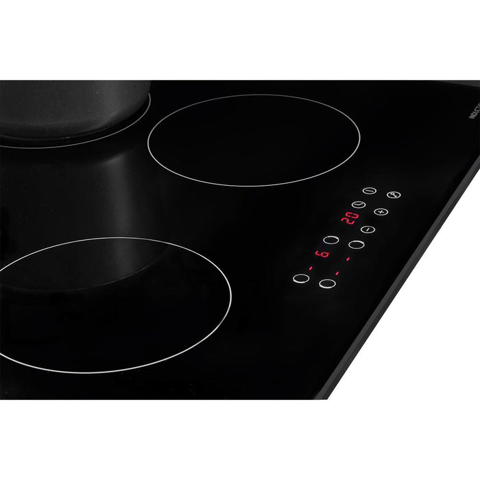 Artusi CAID4PG 60cm Plug-In Induction Cooktop in Black - control panel detail