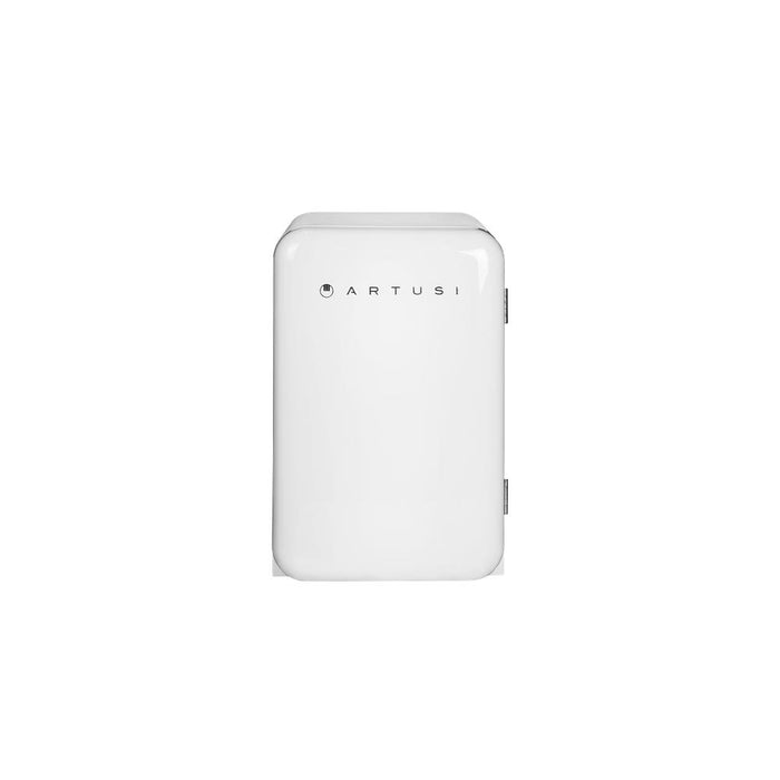 Artusi 60cm Retro Refrigerator - White Gloss