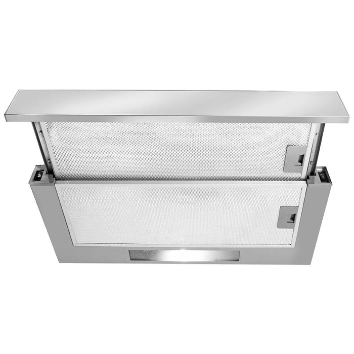 Artusi 60cm Slide Out Range Hood - Stainless Steel