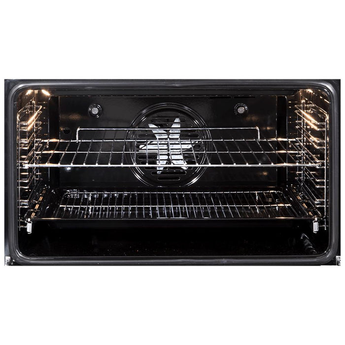 Artusi 90cm Built-in Electric Oven - Black Glass - Image 2