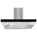 Artusi 90cm Canopy BBQ Range Hood - Black