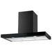 Artusi 90cm Canopy Range Hood - Matt Black
