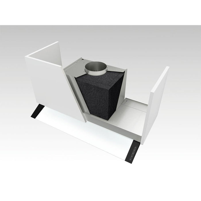 Artusi 90cm Concealed Range Hood - Matt Black