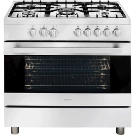 Artusi 90cm Freestanding Range Cooker - Stainless Steel