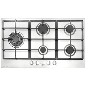 Artusi CAGH95X 90cm Gas Cooktop in Stainless Steel - hero