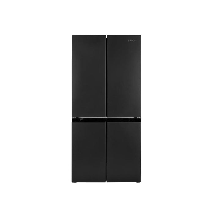 Artusi Freestanding Refrigerator - Matt Black - Image 2