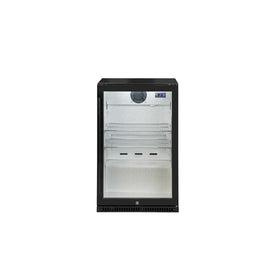 Artusi Single Door Minus 5°C Beverage Centre - Black Glass - Image 5