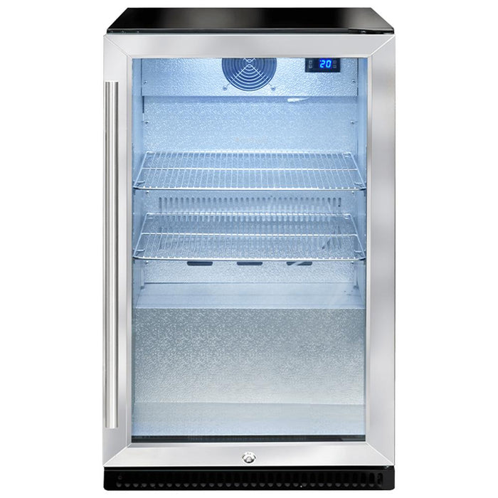 Artusi Single Door Minus 5°C Beverage Centre - Stainless Steel
