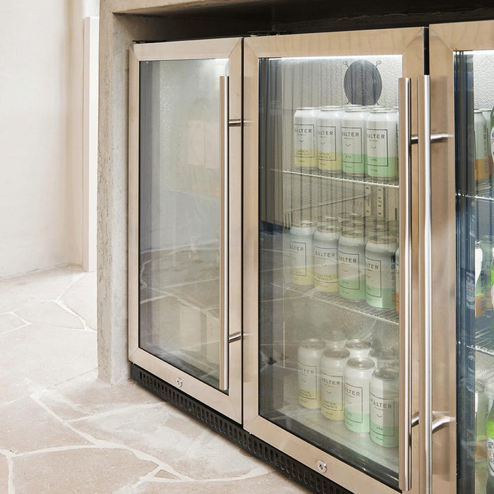 Artusi Triple Door Beverage Centre - Stainless Steel - Image 2