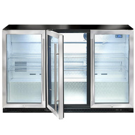 Artusi Triple Door Beverage Centre - Stainless Steel