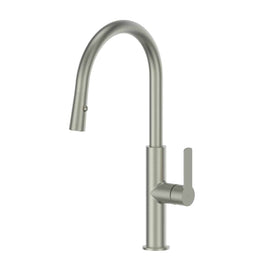 Green Astro II Pull-Down Sink Mixer - Brushed Nickel