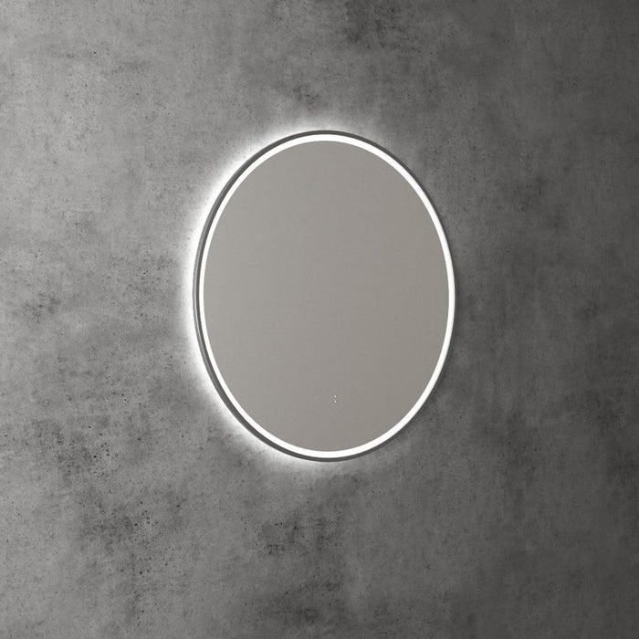 Aulic Windsor 700mm LED Mirror with Touch-Free Sensor-LMWIN-700-GM-blue-leaf-bathware