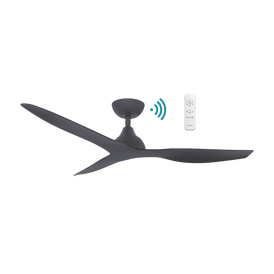 Martec Avoca DC 52″ Smart Ceiling Fan With WIFI Remote Control - Matt Black