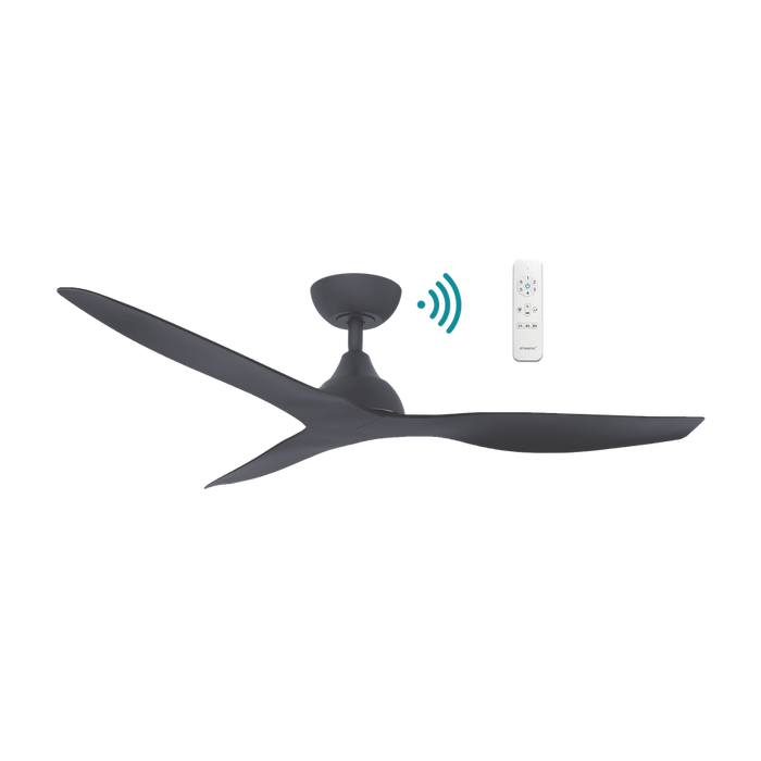 Martec Avoca DC 52″ Smart Ceiling Fan With WIFI Remote Control - Matt Black
