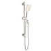 Caroma Basis Square Rail Shower - Brushed Nickel