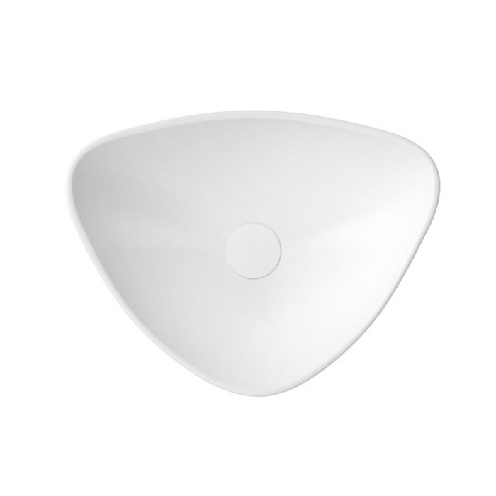 ADP Fiore 530mm Ceramic Above Counter Basin - Gloss White