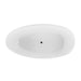 BelBagno Aveo Freestanding Bath 1700mm - White-BB1740-blue-leaf-bathware