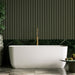 Belbagno Terriccio Freestanding Bath Tub - Matte White-blue-leaf-bathware