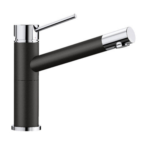 Blanco ALTA Silgranit Single Lever Mixer Tap - Black-526163-blue-leaf-bathware