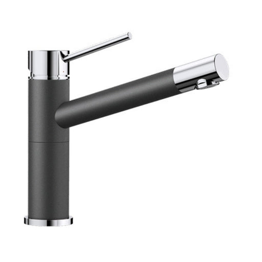 Blanco ALTA Silgranit Single Lever Mixer Tap - Rock Grey-521505-blue-leaf-bathware