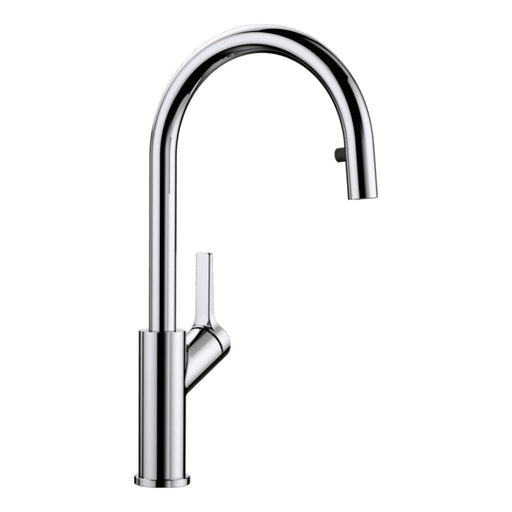 Blanco CARENA-S Gooseneck Pull Out Mixer Tap - Chrome-525089-blue-leaf-bathware