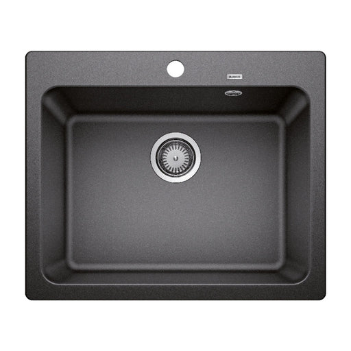 Blanco NAYA 6 Single Bowl Inset Sink - Anthracite-526825-blue-leaf-bathware