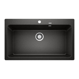 Blanco Naya XL 9 Single Bowl Inset Sink - Anthracite-526839-blue-leaf-bathware