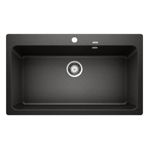 Blanco Naya XL 9 Single Bowl Inset Sink - Black-526838-blue-leaf-bathware