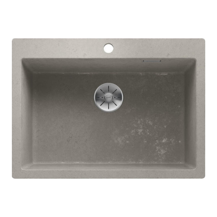 Blanco PLEON 8 Single Bowl Inset Sink - Concrete-527026-blue-leaf-bathware