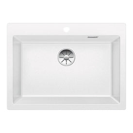 Blanco PLEON 8 Single Bowl Inset Sink - White-526843-blue-leaf-bathware