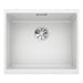 Blanco SUBLINE 500-U Single Bowl Undermount Sink - White-526863-blue-leaf-bathware