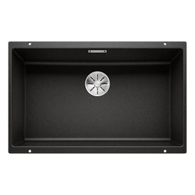 Blanco SUBLINE 700-U Single Bowl Undermount Sink - Black-526864-blue-leaf-bathware