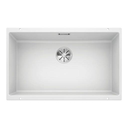 Blanco SUBLINE 700-U Single Bowl Undermount Sink - White-526870-blue-leaf-bathware