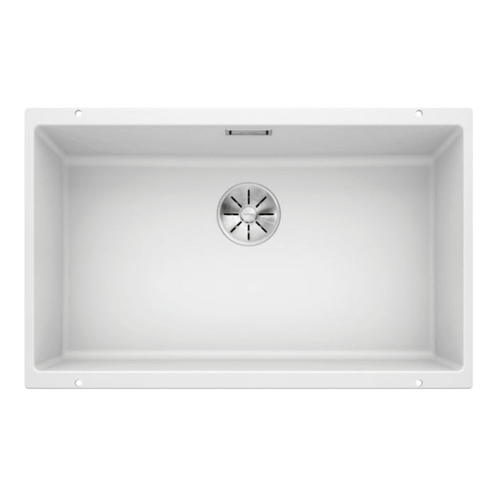 Blanco SUBLINE 700-U Single Bowl Undermount Sink - White-526870-blue-leaf-bathware