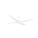 Brilliant Amari 52in 4-Blade DC Ceiling Fan - Matt White-21719/05-blue-leaf-bathware