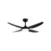 Brilliant Amari 52in 4-Blade DC Ceiling Fan with LED CCT Light - Matt Black-21721/06-blue-leaf-bathware