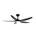 Brilliant Amari 56in 5-Blade DC Ceiling Fan with LED CCT Light - Matt Black-21725/06-blue-leaf-bathware