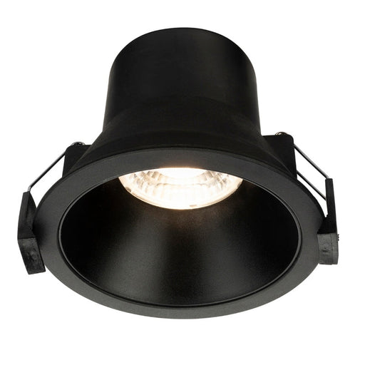 Brilliant Archy LED CCT Recessed Face Downlight - Black-21933/06-blue-leaf-bathware