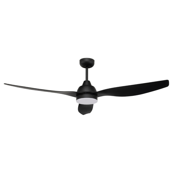 Brilliant Bahama Smart WiFi 52in. DC Ceiling Fan with Light - Black-20918/06-blue-leaf-bathware